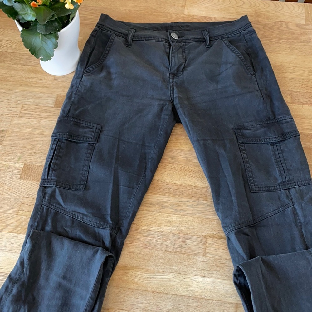 FIDELITY Black Cargo Pant (Size 27)